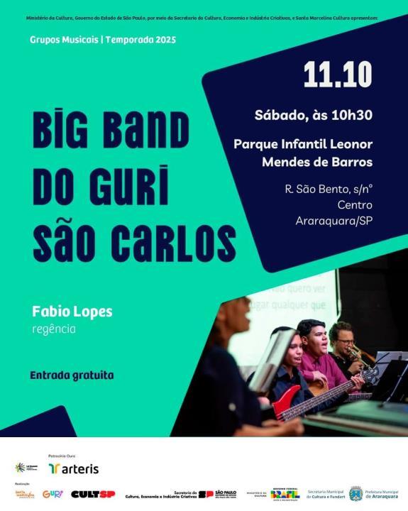 Grupo apresenta clássicos da MPB com arranjos especiais em Araraquara