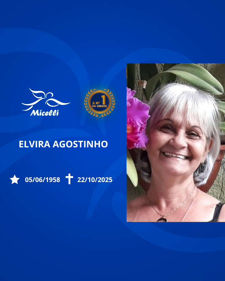 O GRUPO MICELLI COMUNICA O FALECIMENTO DA SRA. ELVIRA AGOSTINHO