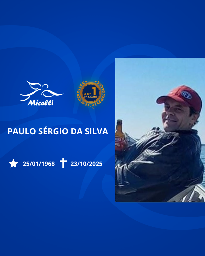 O GRUPO MICELLI COMUNICA O FALECIMENTO DO SR. PAULO SÉRGIO DA SILVA