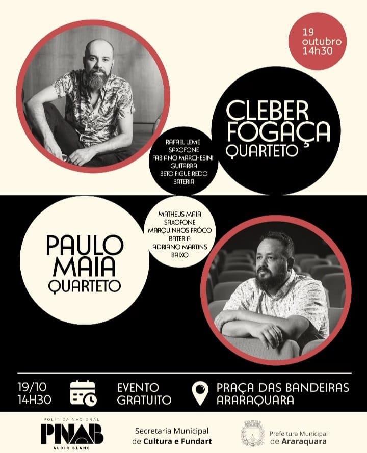 Paulo Maia E Cleber Fogaça Fazem Show Gratuito De Jazz Instrumental Brasileiro 
