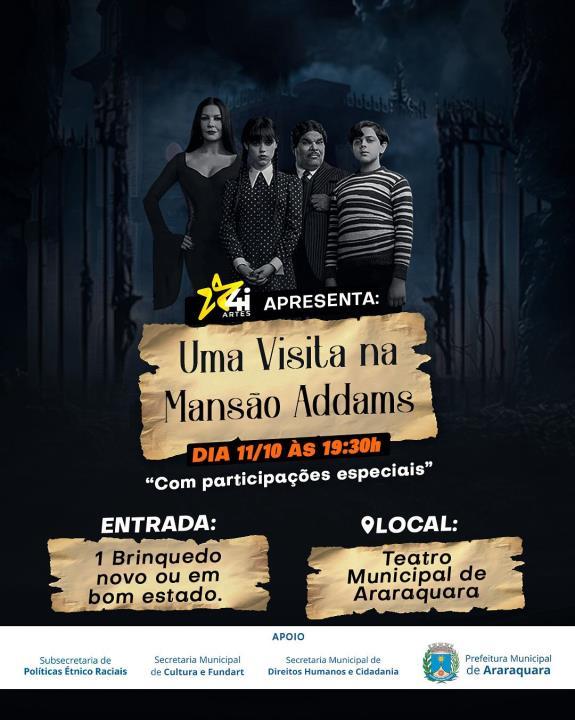 Peça lúdica e divertida da 4i Artes celebra a Semana da Criança no Teatro Municipal