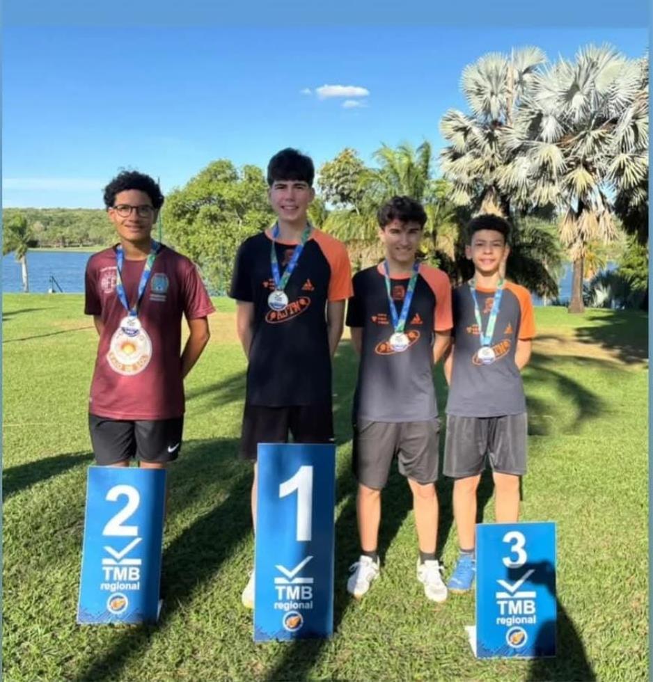 Tênis de Mesa da Fundesport é 2º lugar geral em etapa da Liga Regional
