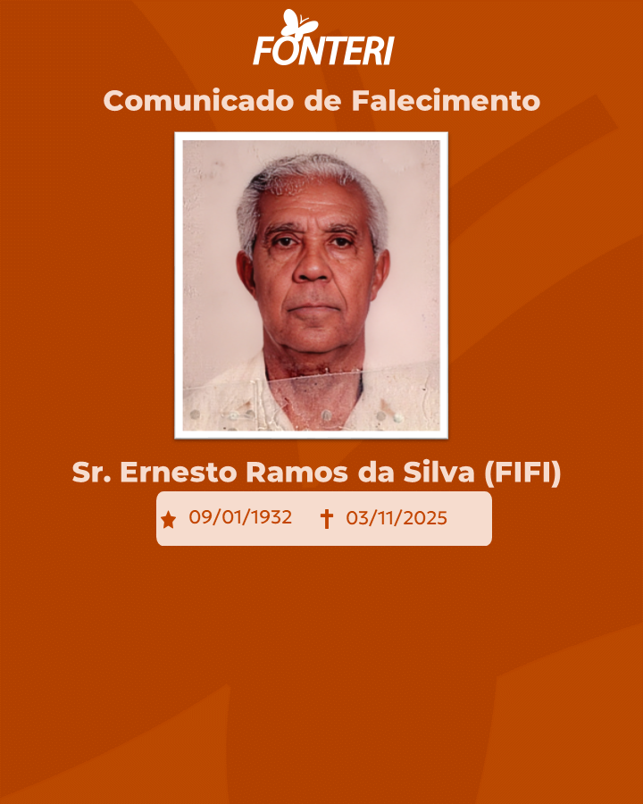 A Fonteri comunica o falecimento do Sr. Ernesto Ramos da Silva “FIFI”