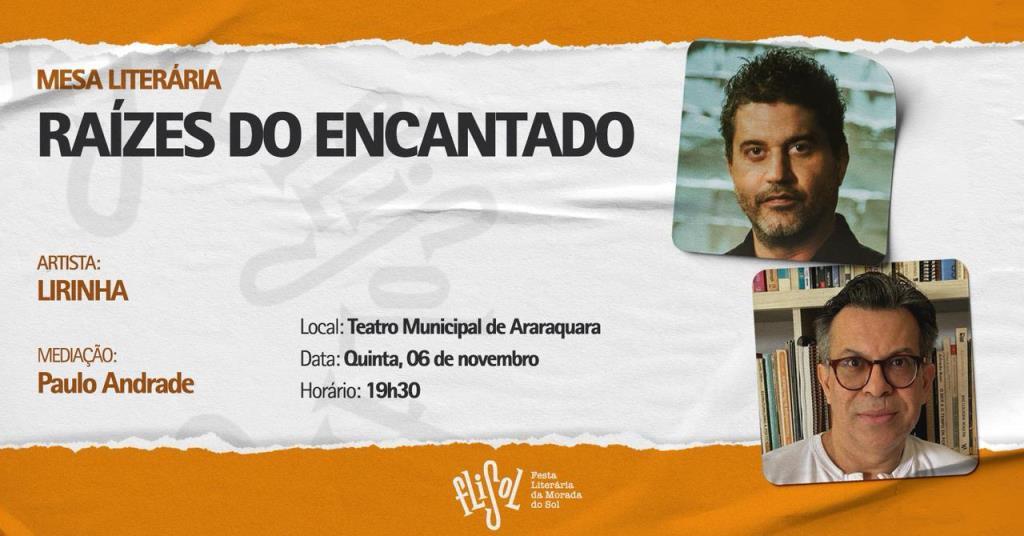 Lirinha É Destaque Na Quinta Da Flisol Com “Raízes Do Encantado”