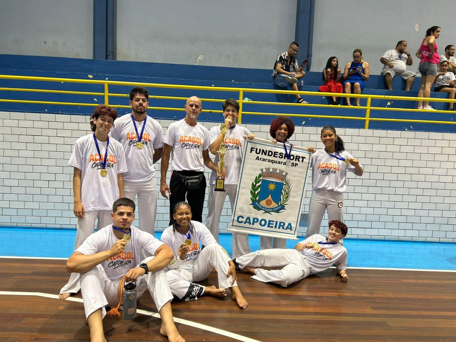 Massacre: Fundesport de Capoeira é campeã paulista com 7 medalhas de ouro