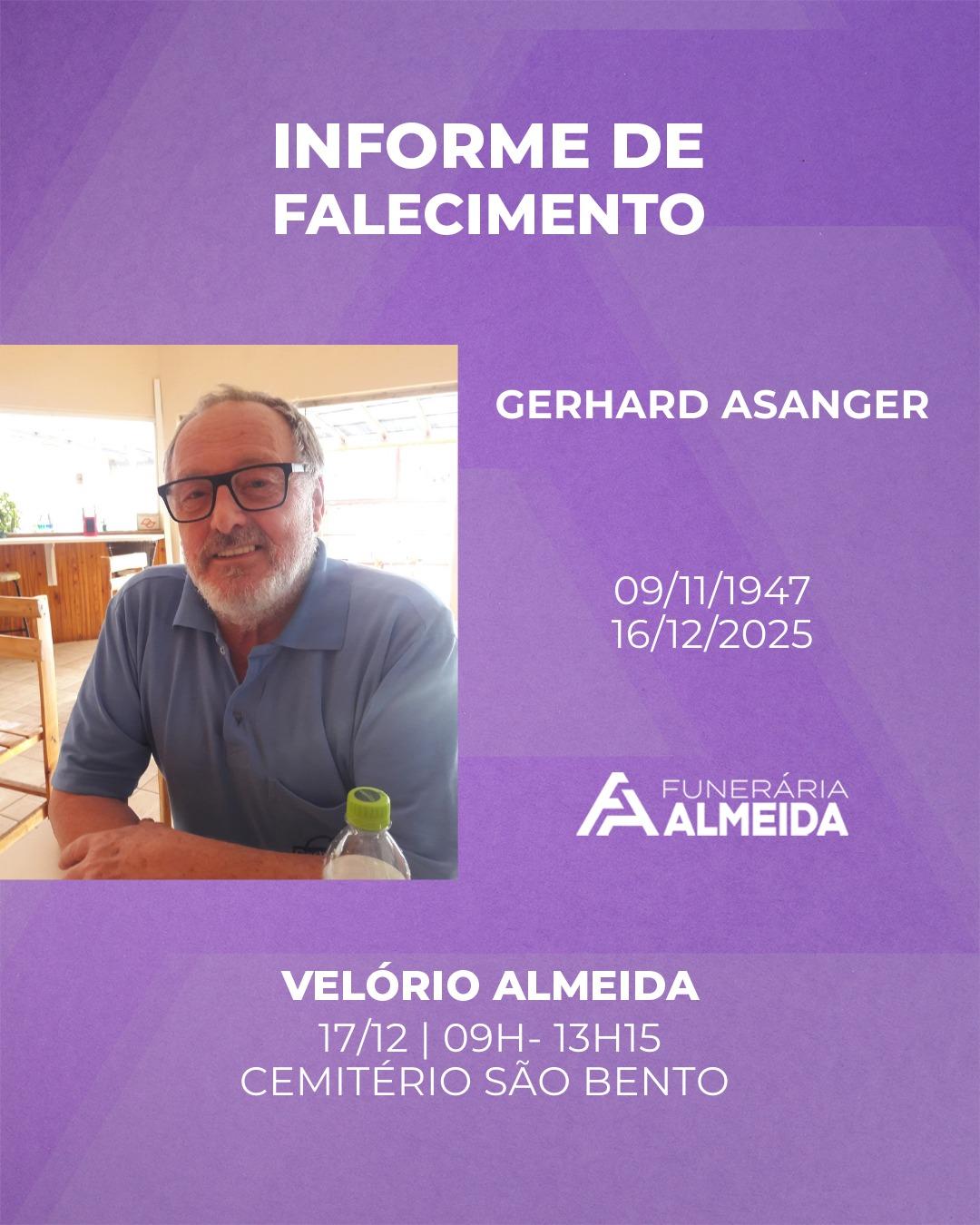 Comununicamos o falecimento SR.