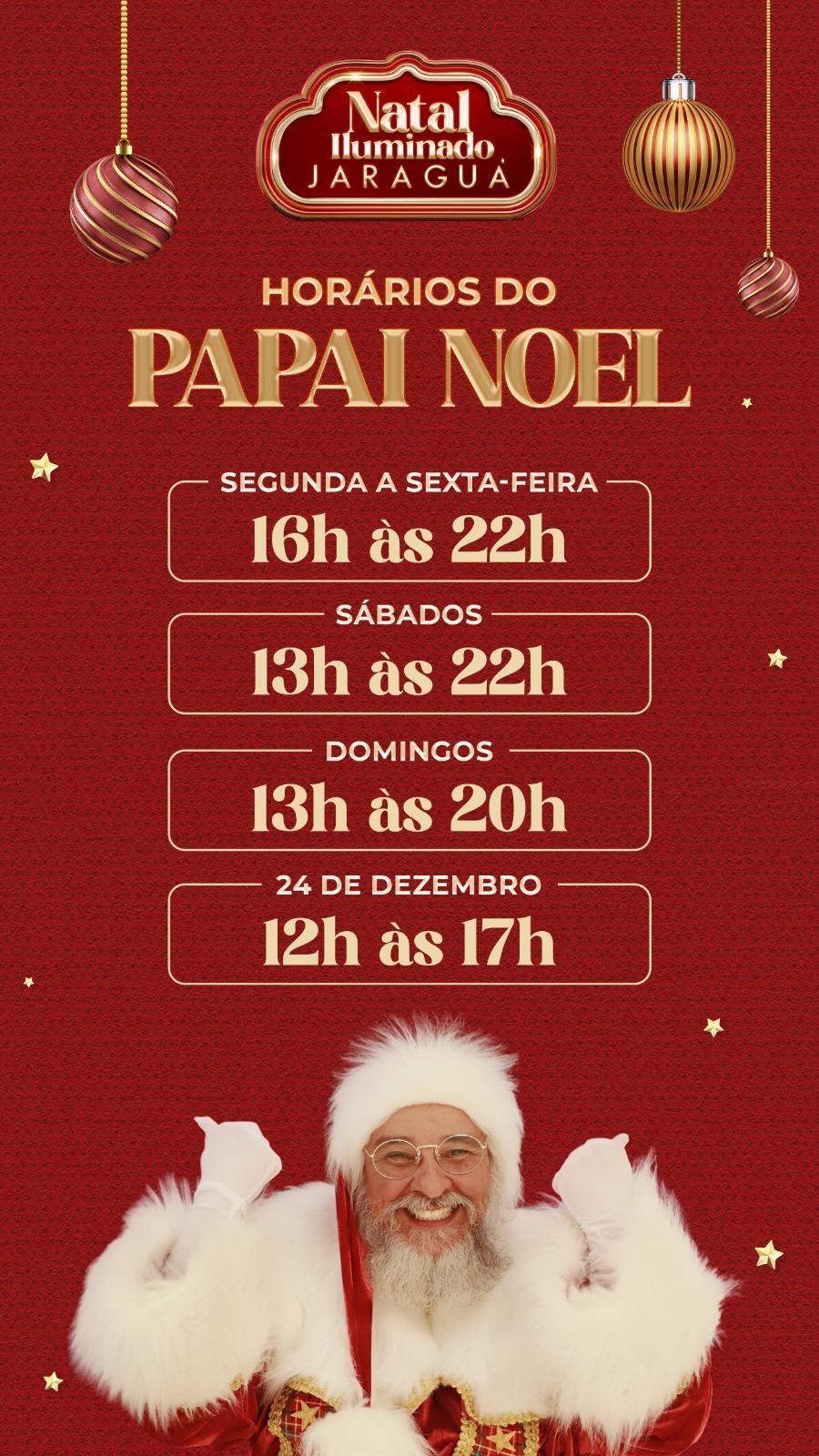 Shopping Jaraguá tem horário especial de funcionamento neste fim de ano