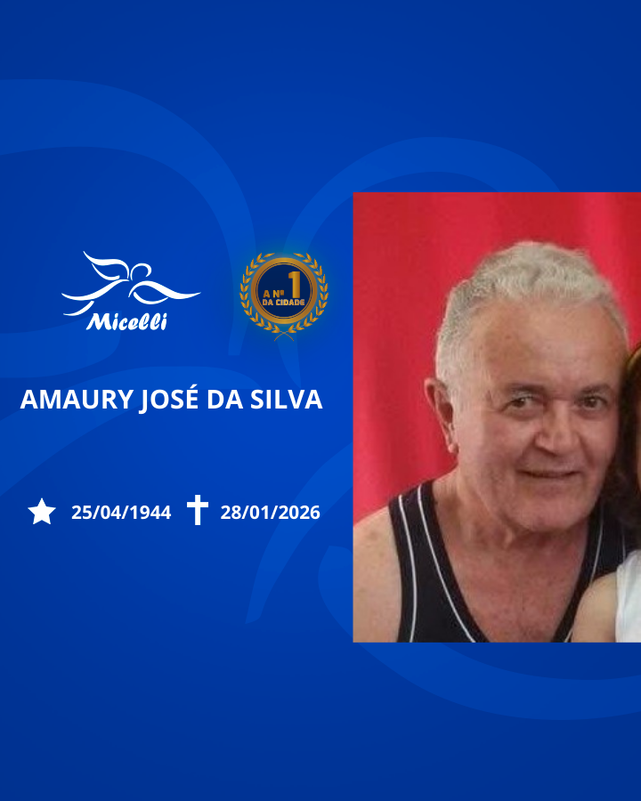 O GRUPO MICELLI COMUNICA O FALECIMENTO DO SR. AMAURY JOSÉ DA SILVA