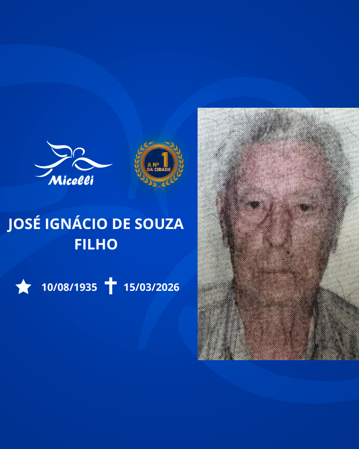 O GRUPO MICELLI COMUNICA O FALECIMENTO DO SR. JOSÉ IGNÁCIO DE SOUZA FILHO
