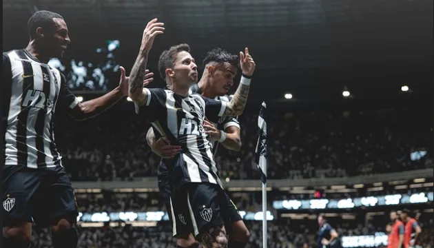 Atlético-MG vence Juventud-URU nos acréscimos e conquista os primeiros pontos na Sul-Americana