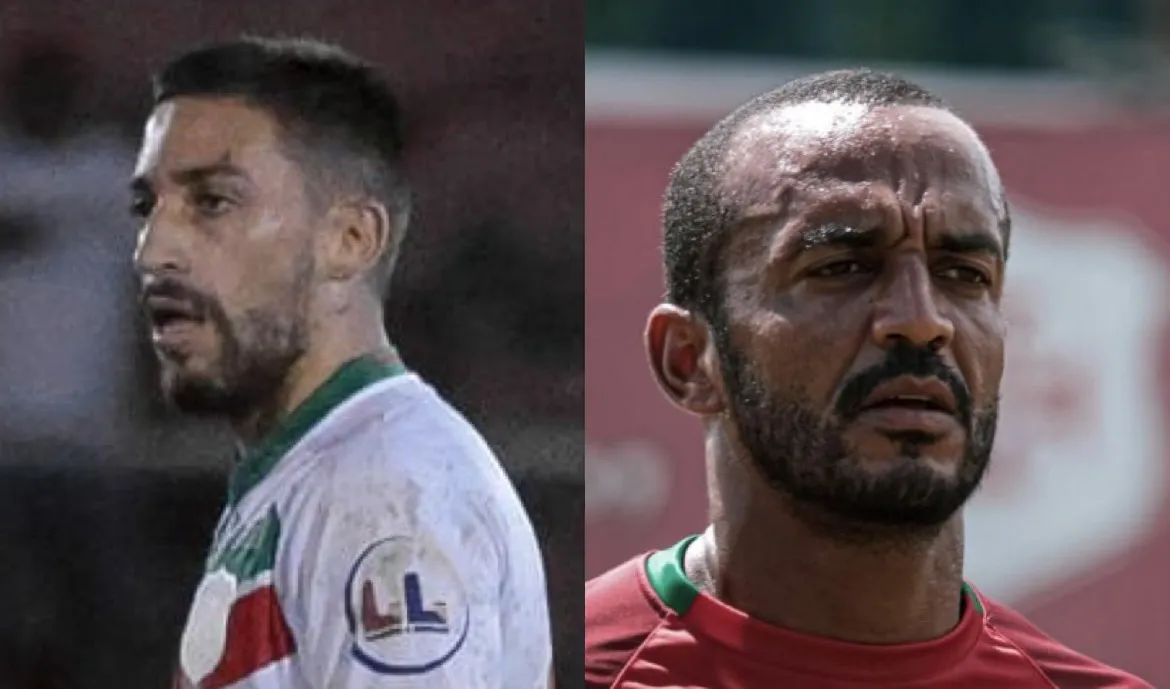 Caxito e Rafinha comemoram o título da Portuguesa Santista na Série A3