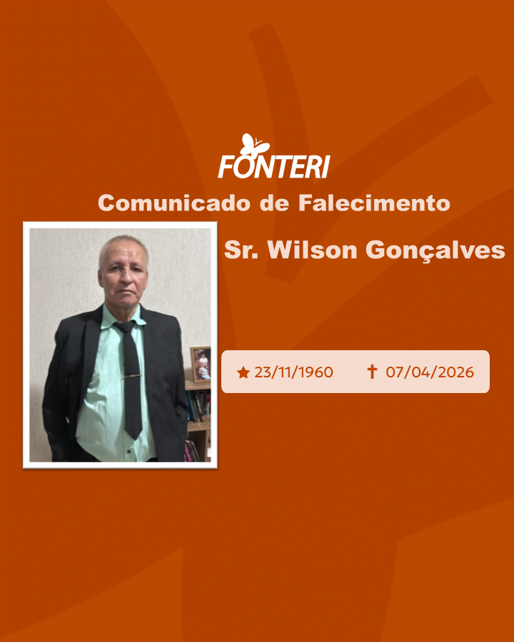 Com pesar, nos despedimos do Sr. Wilson Gonçalves. 