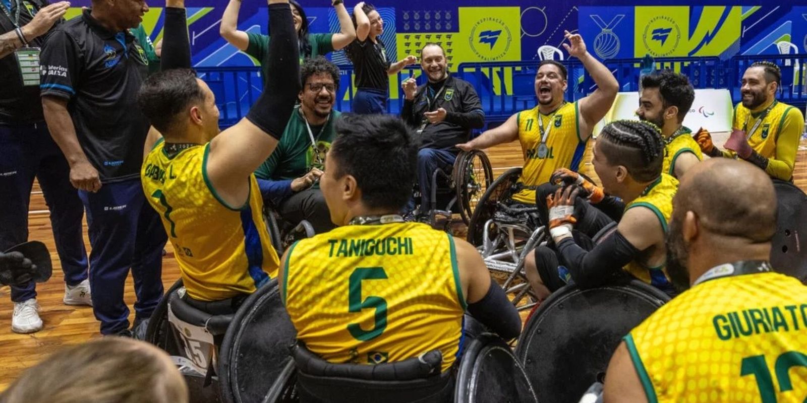 Brasil conquista torneio mundial de rúgbi em cadeira de rodas