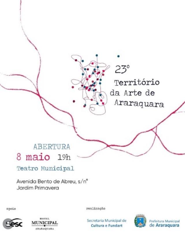 Território da Arte de Araraquara seleciona 52 artistas entre mais de 500 inscritos