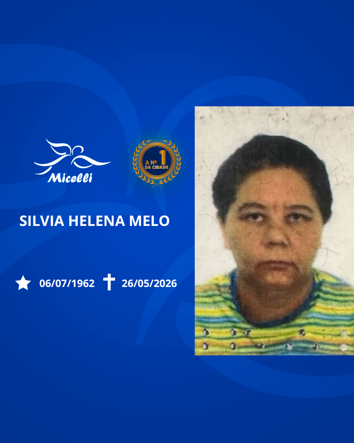 O GRUPO MICELLI COMUNICA O FALECIMENTO DA SRA. SILVIA HELENA MELO.