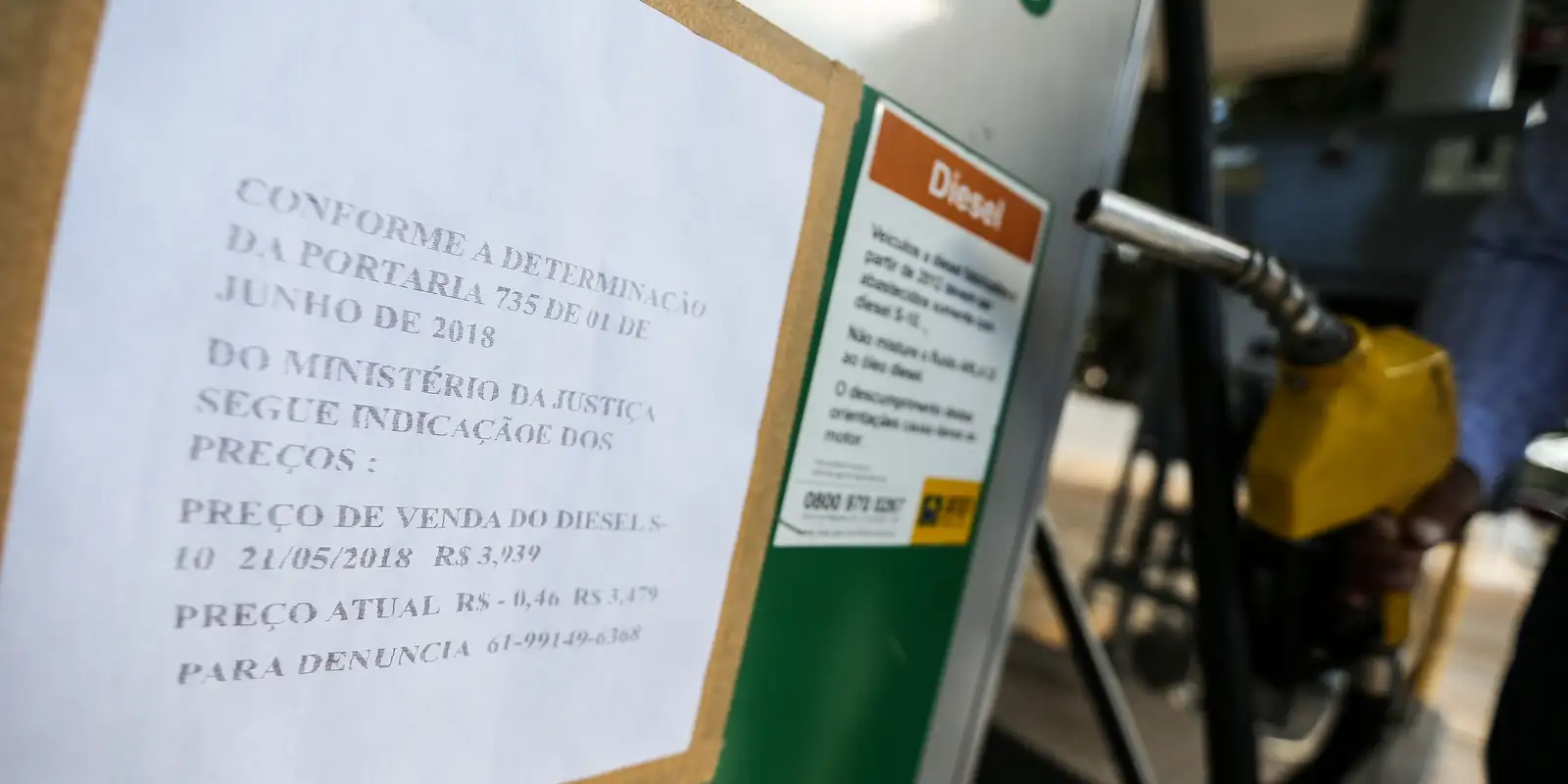Preço do diesel registra nova queda e acumula redução de 4,5% segundo a ANP