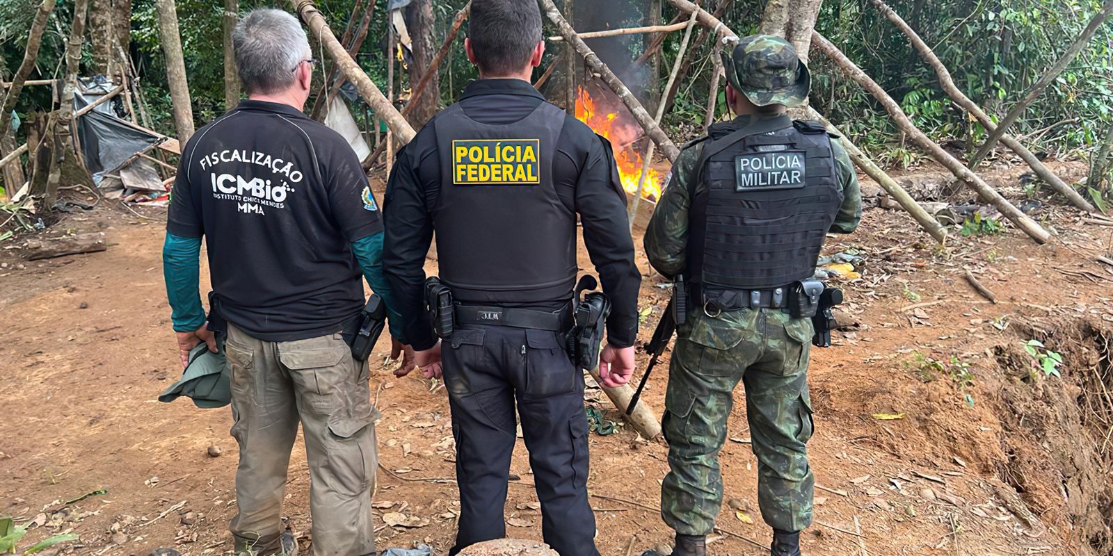 Polícia Federal atua contra garimpos ilegais no Amapá e Pará