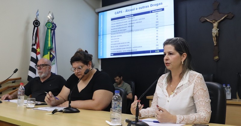 Secretaria de Saúde apresenta balanço dos primeiros quatro meses do ano em audiência pública