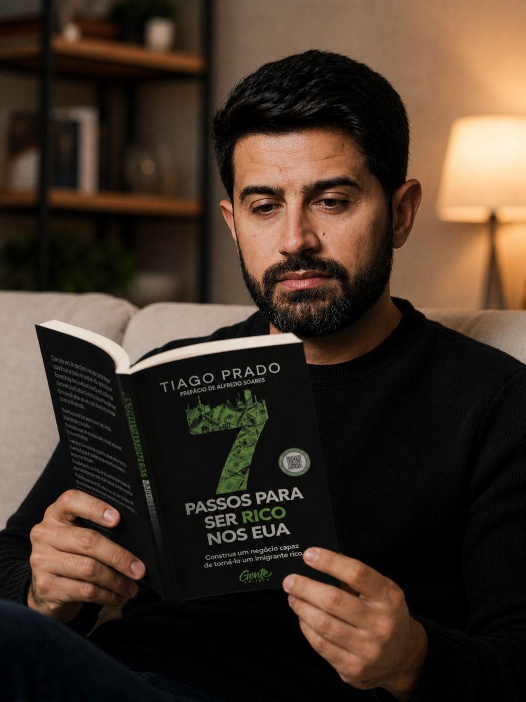 Tiago Prado lança livro 