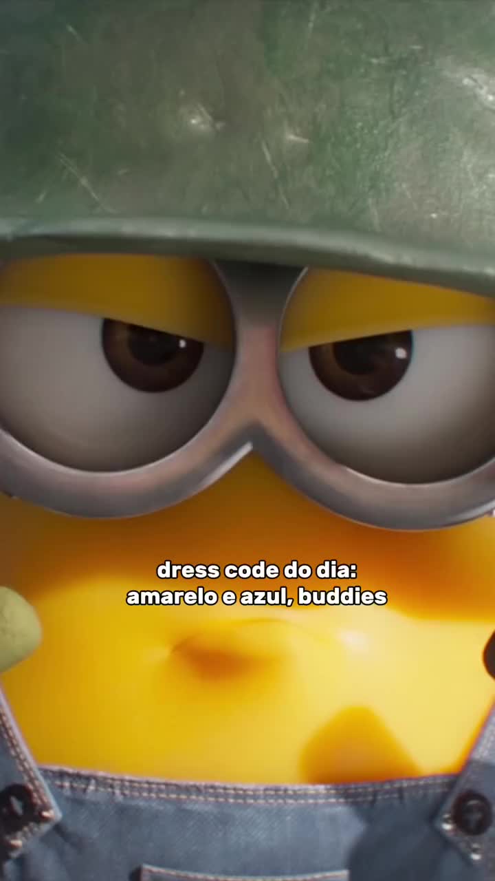 Minions iniciam convocação para nova aventura com torcida organizada