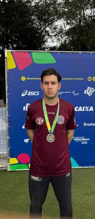 Atleta da Fundesport conquista dois pódios no Circuito Loterias Caixa