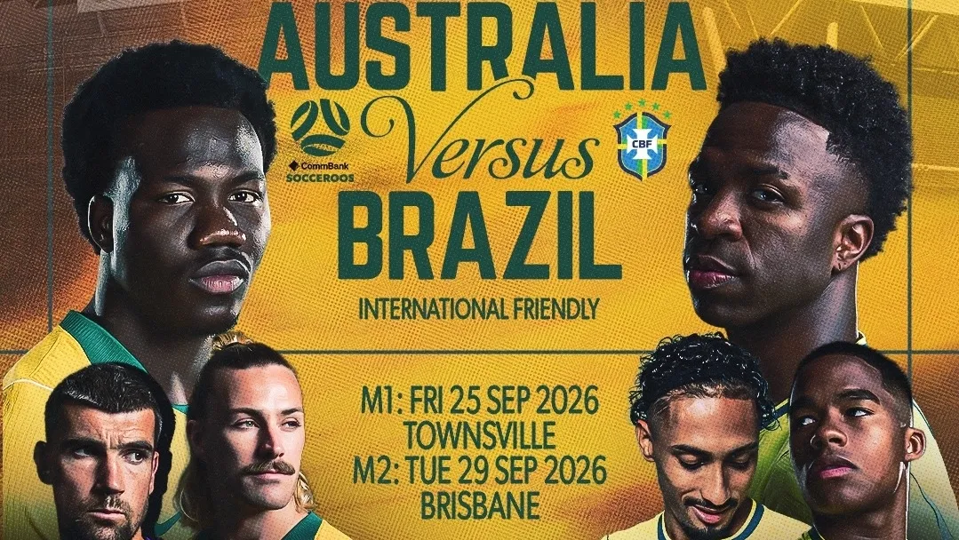 Austrália confirma série de amistosos contra a seleção brasileira em setembro