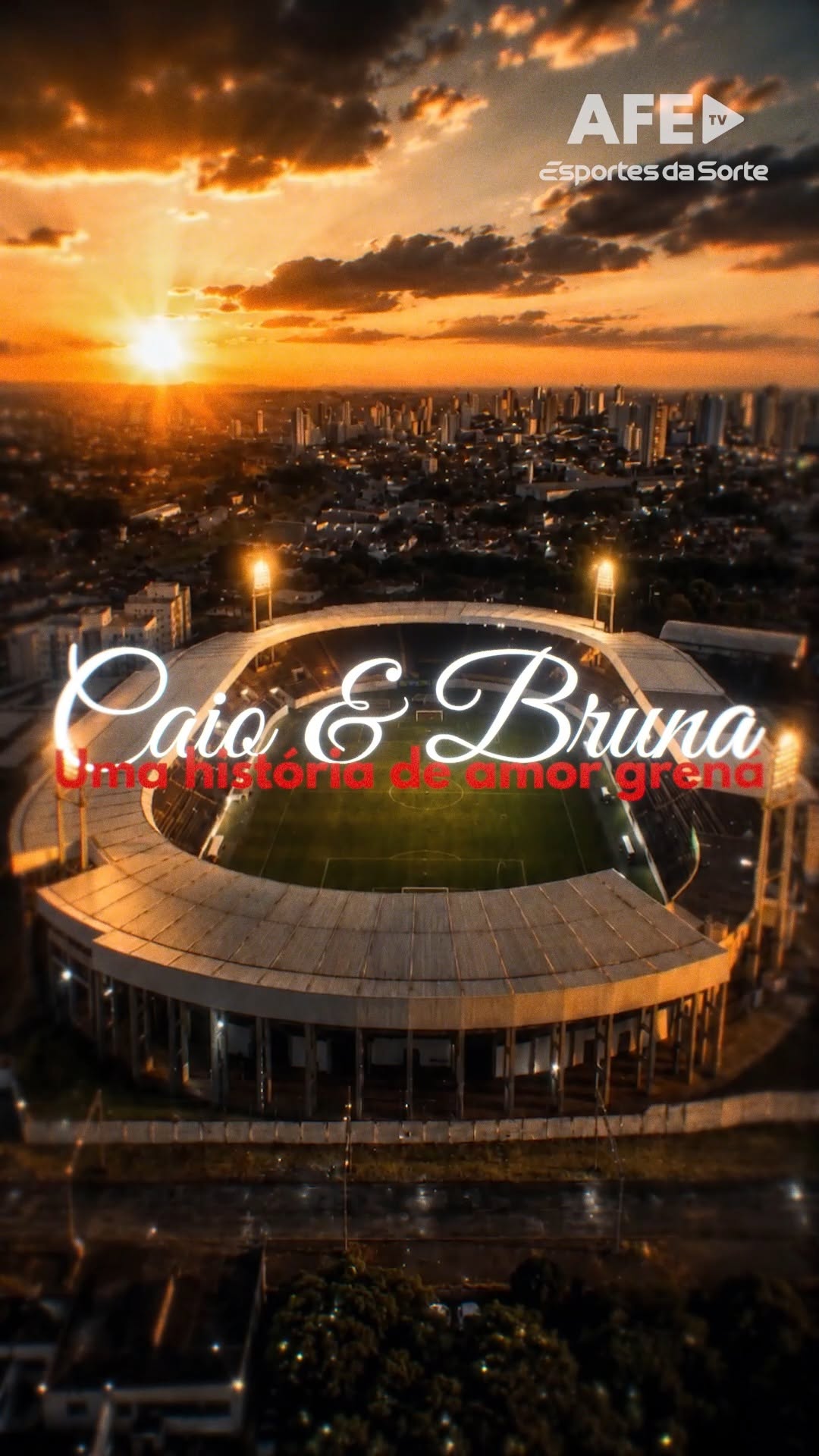 Caio e Bruna: um romance grená com participação de Felipe Melo e Felipe Cardoso