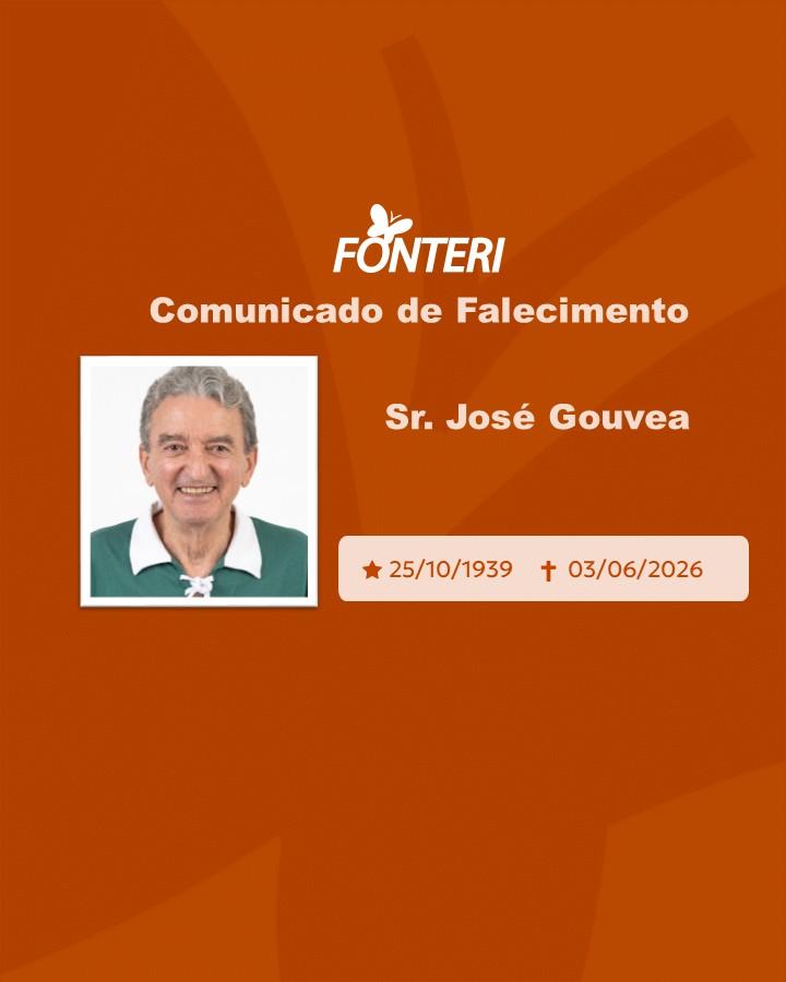 Com pesar, nos despedimos do Sr. José Gouvea 