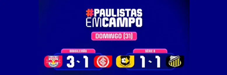Clubes paulistas celebram fim de semana com vitórias e empates