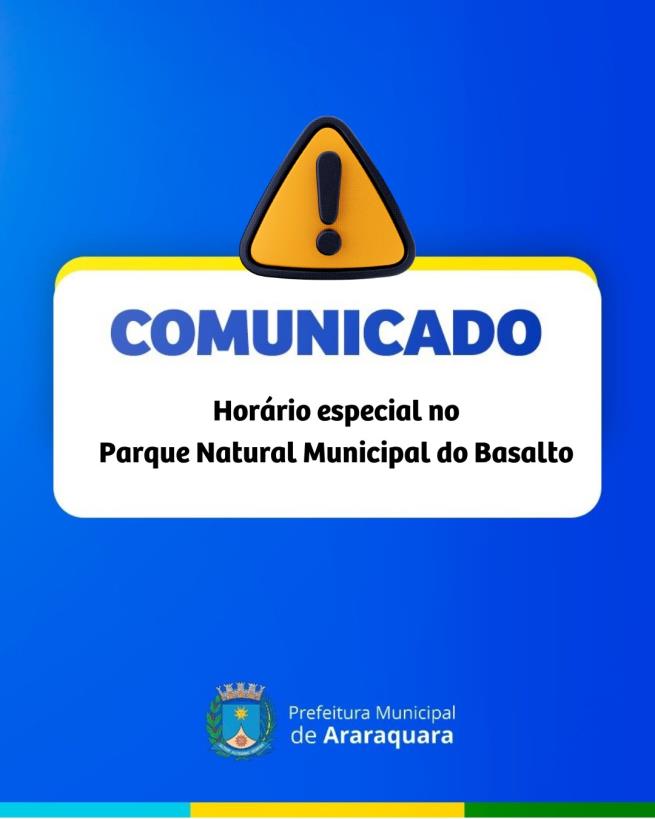 Parque Natural Municipal do Basalto, em Araraquara, ajusta funcionamento para manutenção