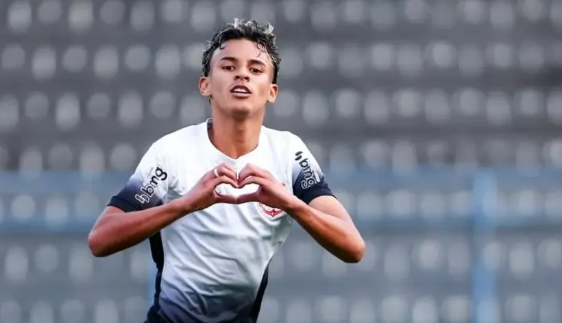 Corinthians encaminha renovação de contrato com Gui Amorim, promessa da base