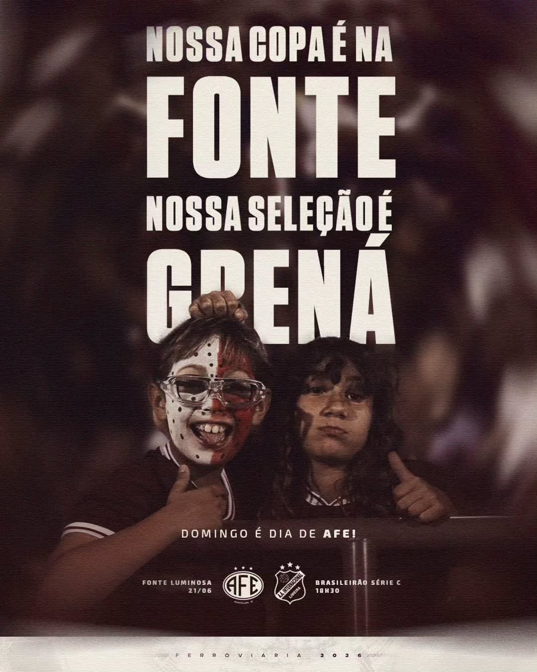 Fonte Luminosa recebe desafio da CBF Série C neste domingo