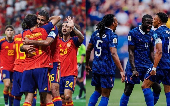 Espanha e França em rota de colisão no lado mais difícil do mata-mata da Copa do Mundo