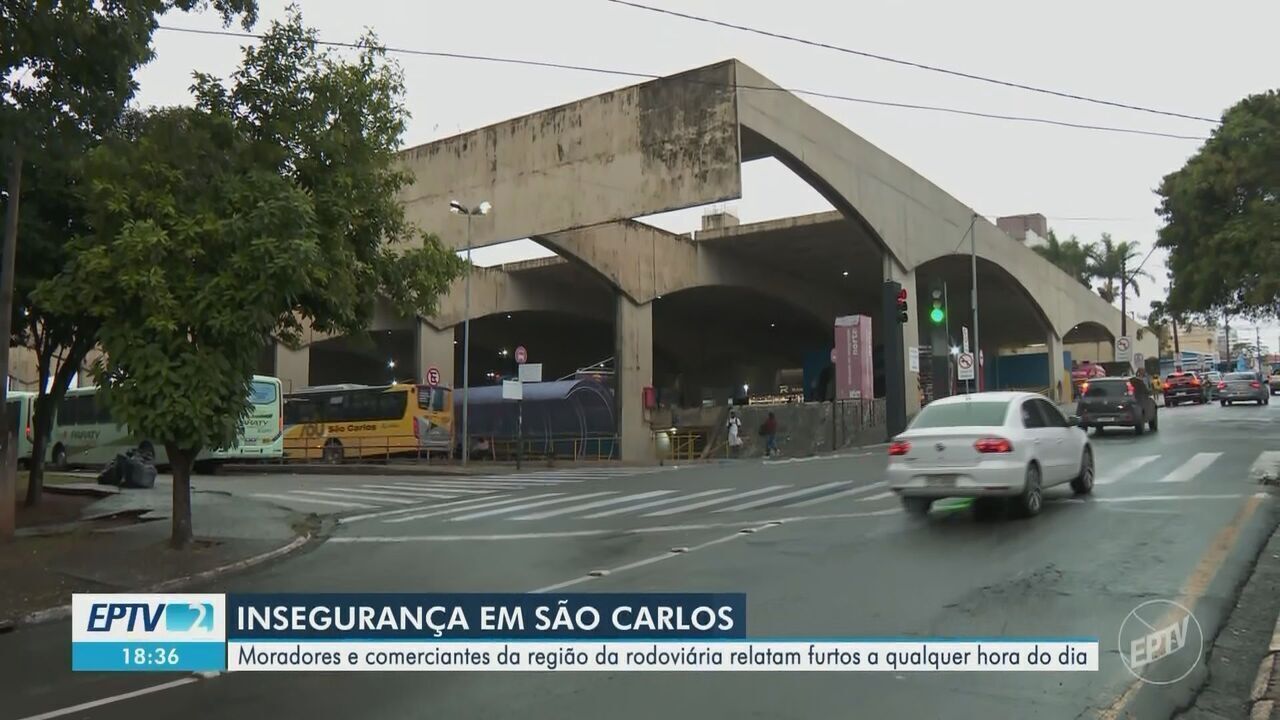 Aumento de furtos na região da rodoviária de São Carlos gera apreensão
