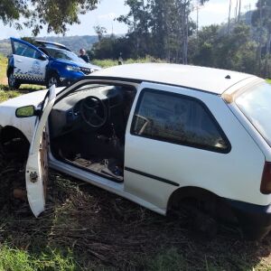 Guarda Municipal recupera VW Gol furtado e depenado no Cidade Aracy