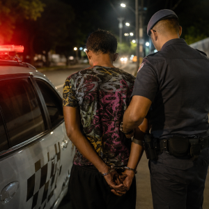 Prisão em flagrante por roubo a aposentado na região central de São Carlos