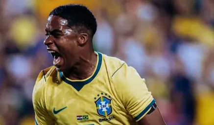 Jornal espanhol 'AS' aponta Endrick como possível artilheiro do Brasil na Copa