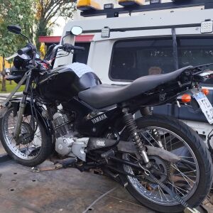 Jovem detido com moto de origem duvidosa na Vila Prado