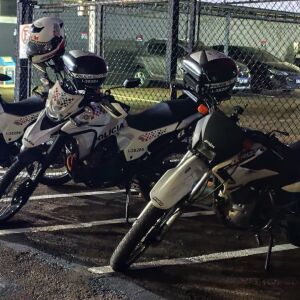 Moto furtada é encontrada em mata e dois adolescentes detidos no Gonzaga