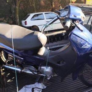 Motocicleta furtada é encontrada no Jardim Gonzaga e restituída ao dono