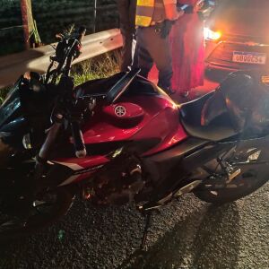 Motociclista sofre ferimentos após colisão na Rodovia Washington Luís (SP-310) em São Carlos
