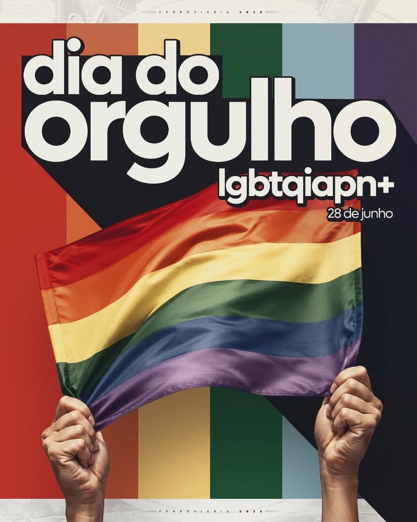 Ferroviária celebra o Dia do Orgulho LGBTQIAPN+ e reforça compromisso com a diversidade