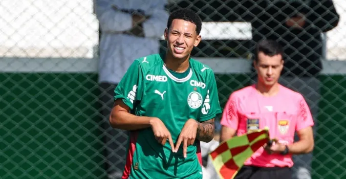 Palmeiras aplica goleada no Guarani e mantém 100% no Paulista Sub-20 A