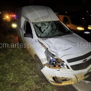 Pedestre morre em São Carlos após atropelamento na Rodovia Washington Luís