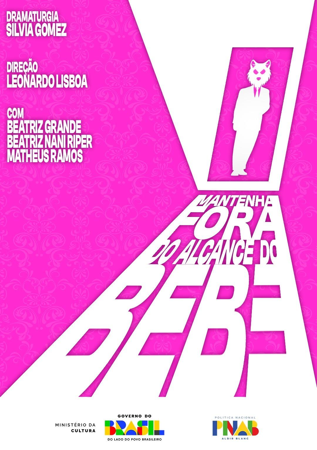 Espetáculo "Mantenha fora do alcance do bebê" será apresentado gratuitamente em Rincão