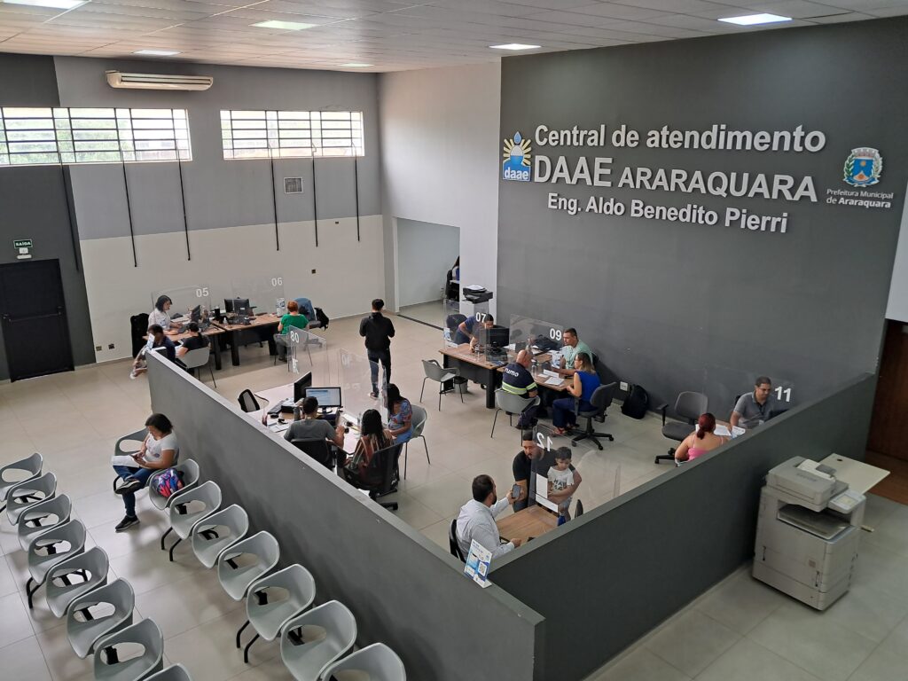 DAAE Araraquara suspende atendimento ao público em 4 e 5 de junho