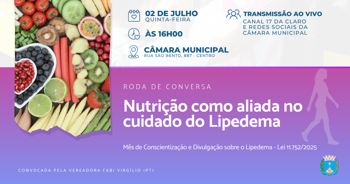 Encontro em Araraquara debate a importância da nutrição no tratamento do lipedema