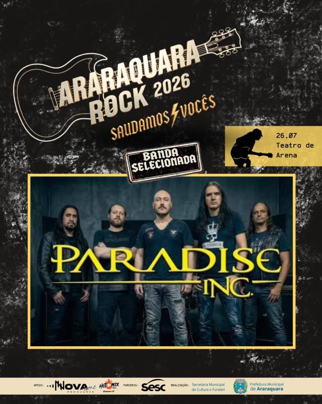 Araraquara Rock 2026 revela bandas de fora da cidade para festival vibrante