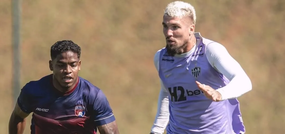 Atlético-MG finaliza preparação para o Brasileirão com vitória em jogo-treino