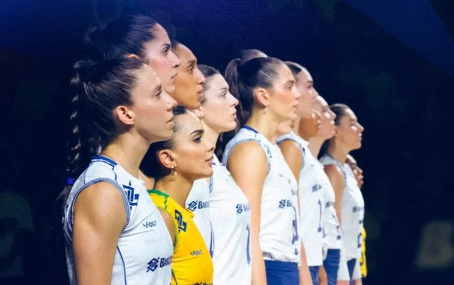 Seleção brasileira de vôlei feminino perde para a Tailândia na Liga das Nações por 3 a 0